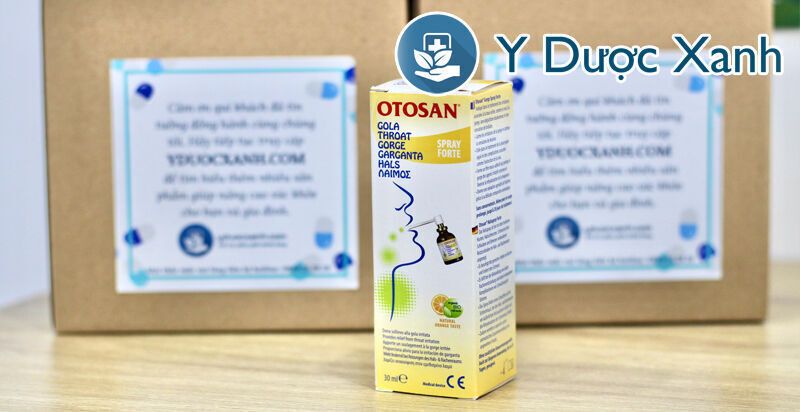 otosan throat spray, 30ml, xịt họng kháng khuẩn, giảm đau họng cho trẻ em từ 2 tuổi của ý
