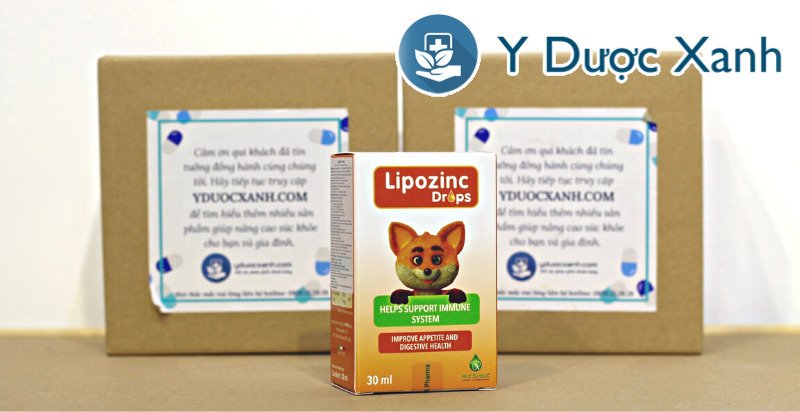 lipozinc drops, 30 ml, nhỏ giọt bổ sung kẽm cho bé, trẻ sơ sinh của ý