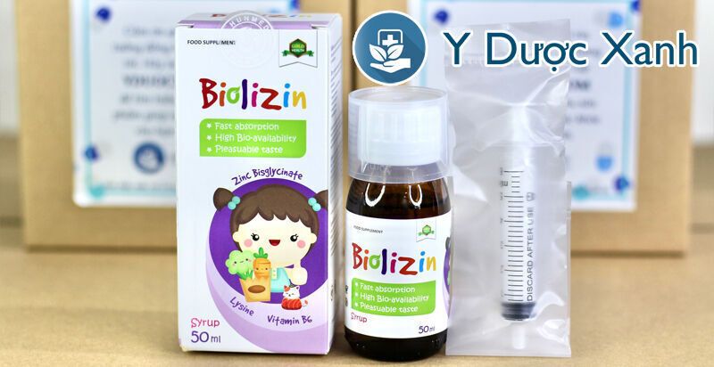 biolizin, 50ml, siro hỗ trợ cải thiện biếng ăn cho bé, trẻ nhỏ từ 3 tháng tuổi của tây ban nha