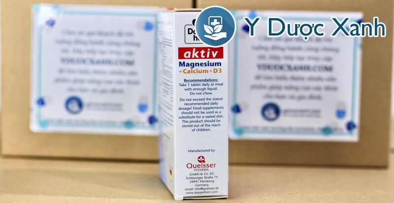 magnesium+calcium+d3, 30 viên, viên uống bổ sung calcium d3 cho người lớn của đức