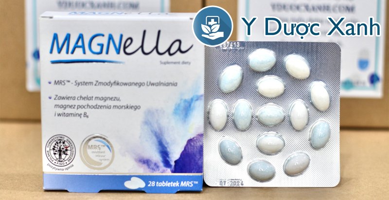 magnella, 28 viên, viên uống cải thiện thần kinh cho người lớn của ba lan