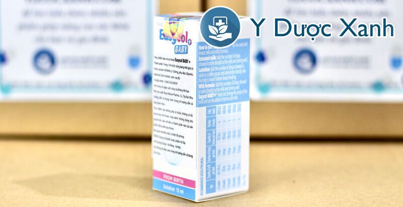 easycol baby, 15ml, dung dịch nhỏ giọt bổ sung enzym lactase cho bé, trẻ nhỏ của tây ban nha
