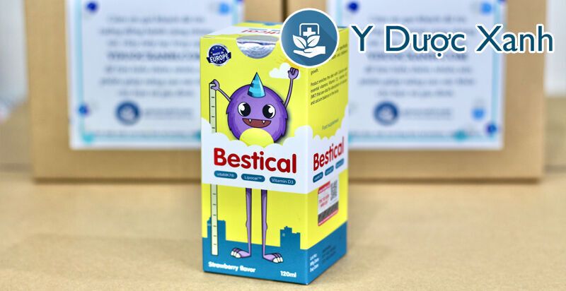 bestical, 120ml, siro hỗ trợ phát triển chiều cao cho trẻ nhỏ trên 4 tháng tuổi của slovenia