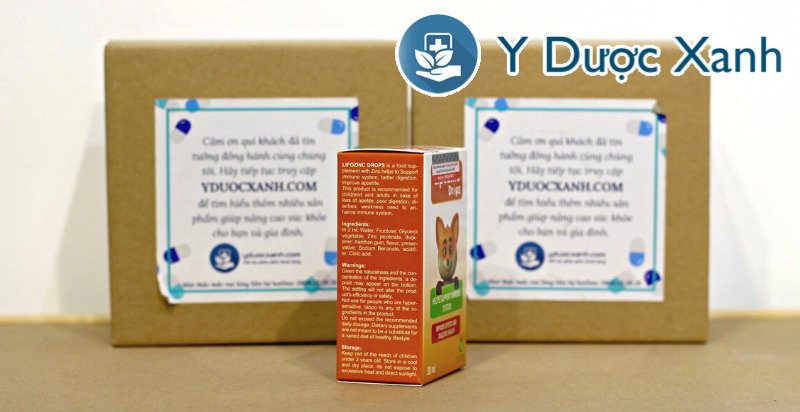 lipozinc drops, 30 ml, nhỏ giọt bổ sung kẽm cho bé, trẻ sơ sinh của ý