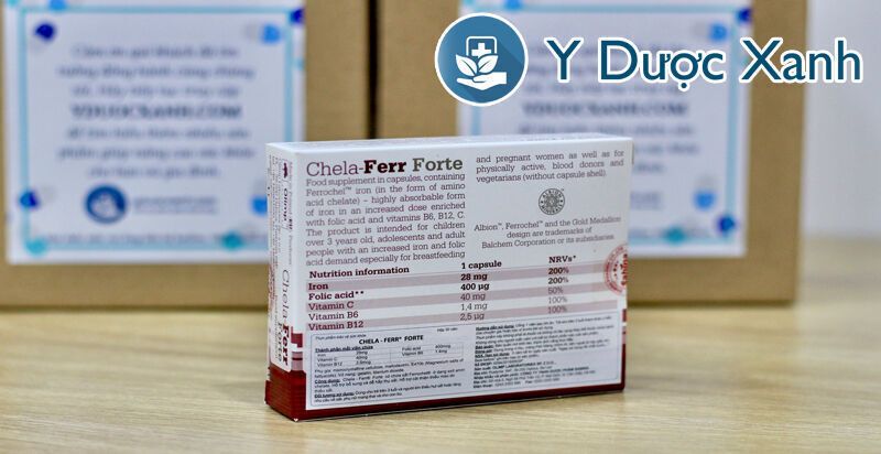 chela ferr forte, 30 viên, viên uống bổ sung sắt, cải thiện thiếu máu cho bà bầu, sau sinh của châu âu