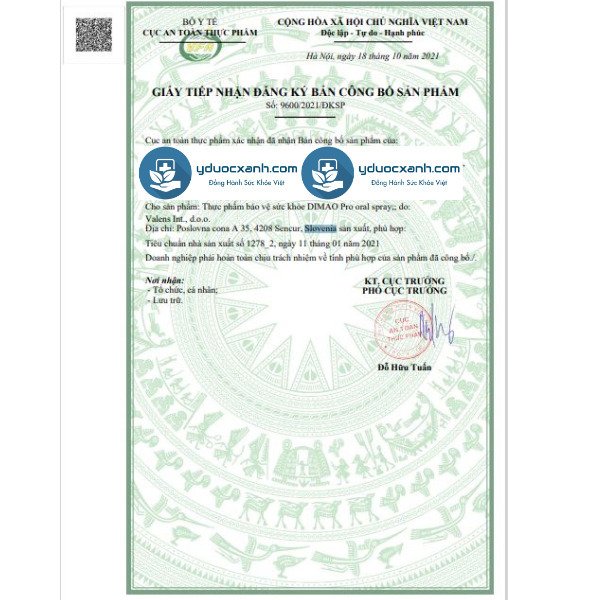 dimao pro d3k2, thuốc xịt bổ sung vitamin d3 k2 cho trẻ sơ sinh và trẻ nhỏ của slovenia