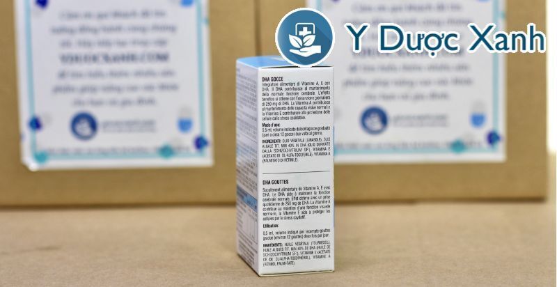 dha drops, 20ml, nhỏ giọt bổ sung dha, vitamin a, cải thiện chức năng mắt, tim mạch, phát triển não bộ