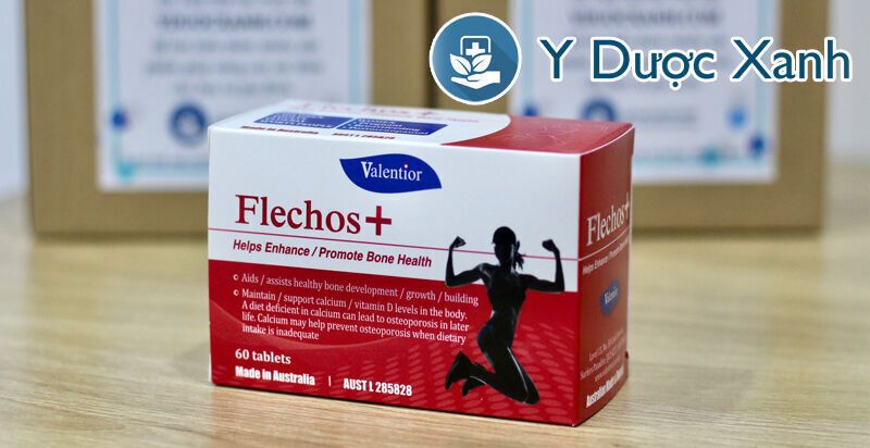 flechos+, 60 viên, bổ sung canxi và vitamin d cho phụ nữ của úc