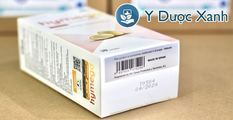 hymega, 30 viên, viên uống bổ sung dha cho bà bầu, sau sinh của tây ban nha