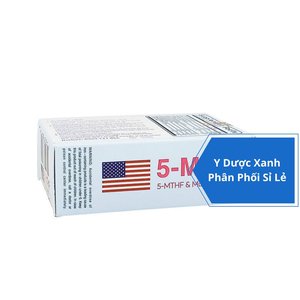 5-MTHF, 30 viên, Viên uống bổ sung 5-MTHF ngăn ngừa dị tật thai nhi của Mỹ