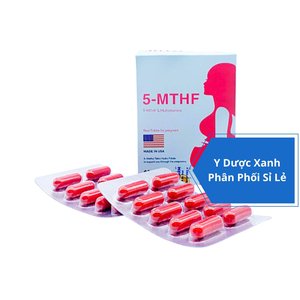 5-MTHF, 30 viên, Viên uống bổ sung 5-MTHF ngăn ngừa dị tật thai nhi của Mỹ