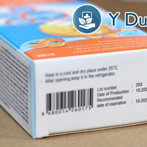 IROC, 15ml, Sắt nhỏ giọt bổ máu cho trẻ em, trẻ sơ sinh của Ý