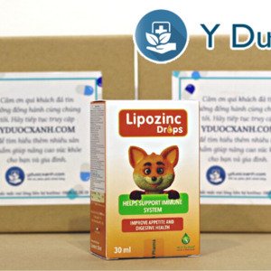 LIPOZINC DROPS, 30 ml, Nhỏ giọt bổ sung kẽm cho bé, trẻ sơ sinh của Ý