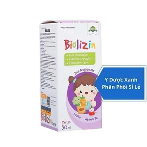 BIOLIZIN, 50ml, Siro hỗ trợ cải thiện biếng ăn cho bé, trẻ nhỏ từ 3 tháng tuổi của Tây Ban Nha