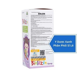 BIOLIZIN, 50ml, Siro hỗ trợ cải thiện biếng ăn cho bé, trẻ nhỏ từ 3 tháng tuổi của Tây Ban Nha