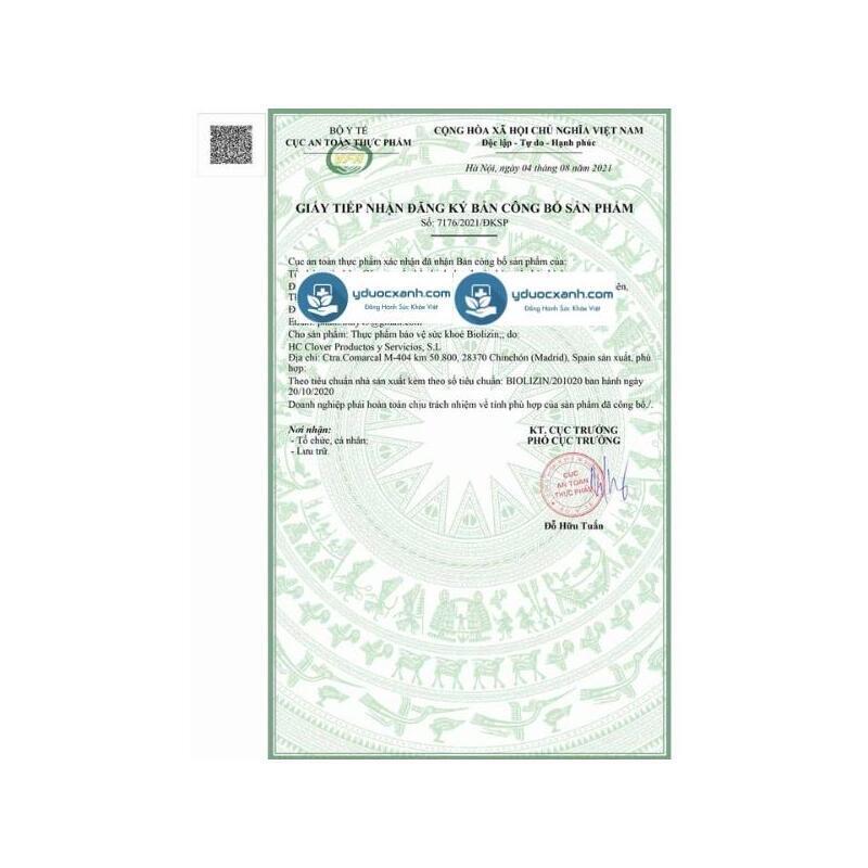 BIOLIZIN, 50ml, Siro hỗ trợ cải thiện biếng ăn cho bé, trẻ nhỏ từ 3 tháng tuổi của Tây Ban Nha