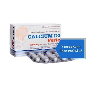 CALCIUM D3 FORTE, 60 viên, Viên uống bổ sung canxi cho bà bầu của Ba Lan