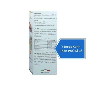 CALUNIK, 125ml, Siro hỗ trợ phát triển xương và răng cho trẻ em từ 1 tuổi của Châu Âu