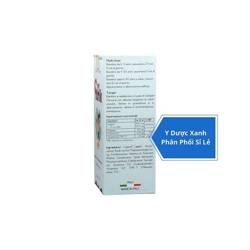 CALUNIK, 125ml, Siro hỗ trợ phát triển xương và răng cho trẻ em từ 1 tuổi của Châu Âu