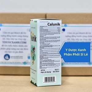 CALUNIK, 125ml, Siro hỗ trợ phát triển xương và răng cho trẻ em từ 1 tuổi của Châu Âu