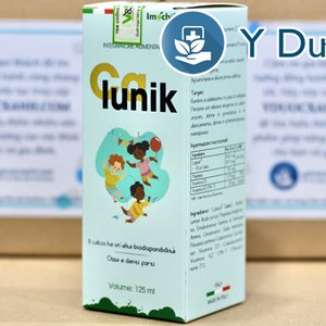 CALUNIK, 125ml, Siro hỗ trợ phát triển xương và răng cho trẻ em từ 1 tuổi của Châu Âu