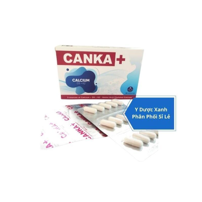 CANKA + 30 viên, Viên uống bổ sung canxi và vitamin cho bà bầu của Ba Lan