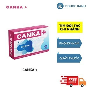 CANKA + 30 viên, Viên uống bổ sung canxi và vitamin cho bà bầu của Ba Lan