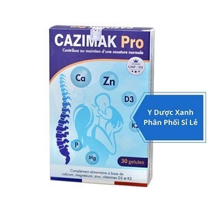 CAZIMAK PRO, 30 viên, Viên uống bổ sung canxi cho bà bầu, sau sinh của Pháp