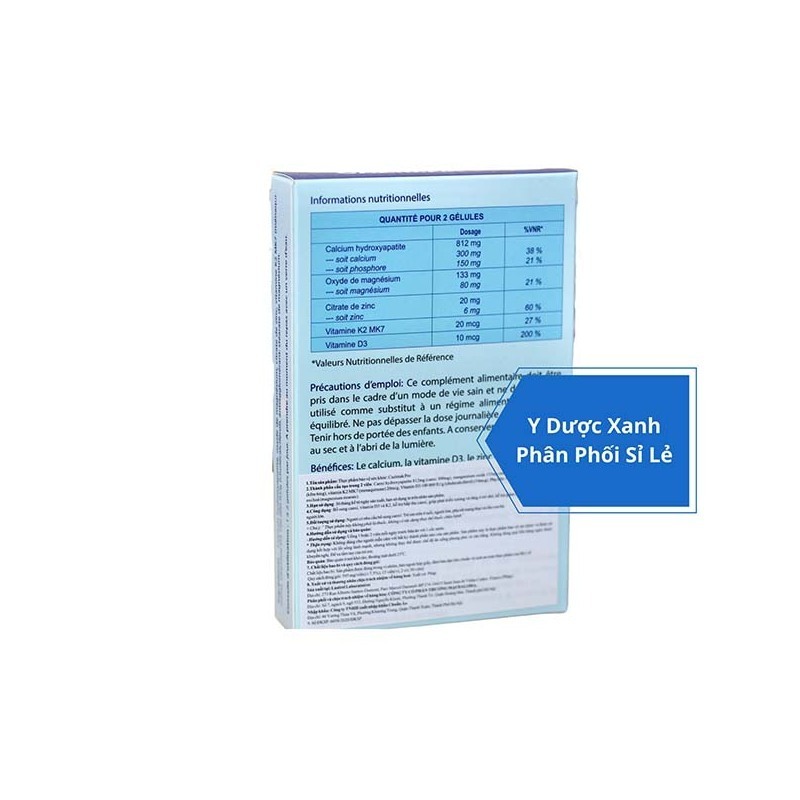 CAZIMAK PRO, 30 viên, Viên uống bổ sung canxi cho bà bầu, sau sinh của Pháp