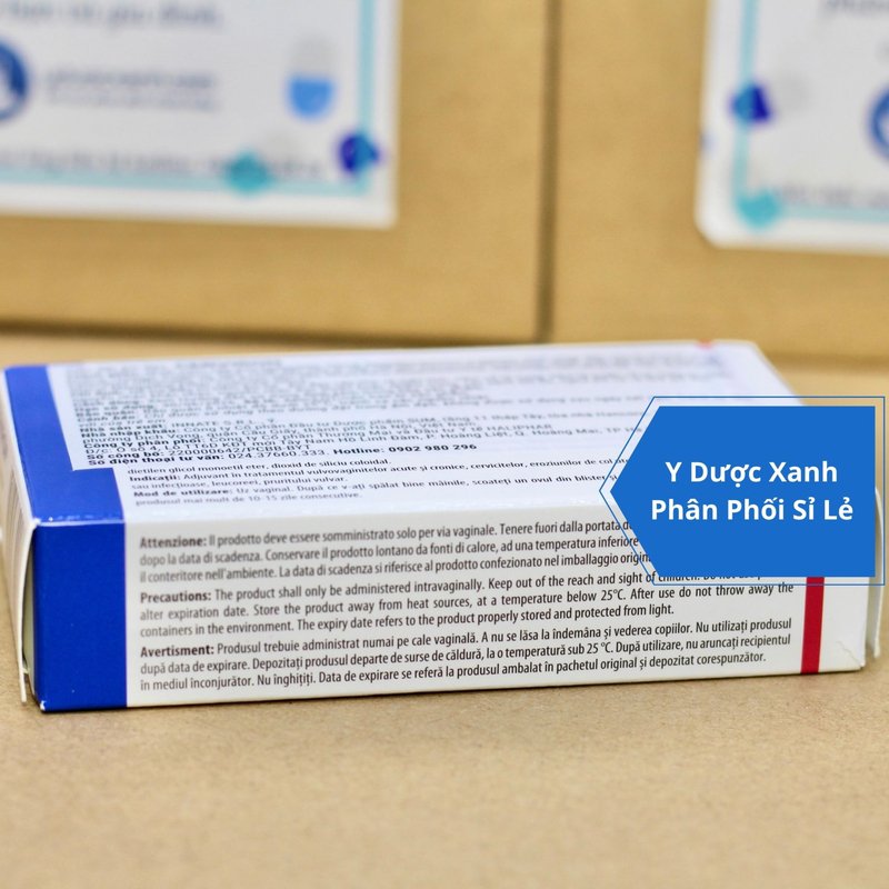 CERVIRON, Viên đặt âm đạo trị hỗ trợ điều trị các bệnh lý âm đạo như viêm âm đạo, cổ tử cung, viêm lộ tuyến, ngứa âm hộ