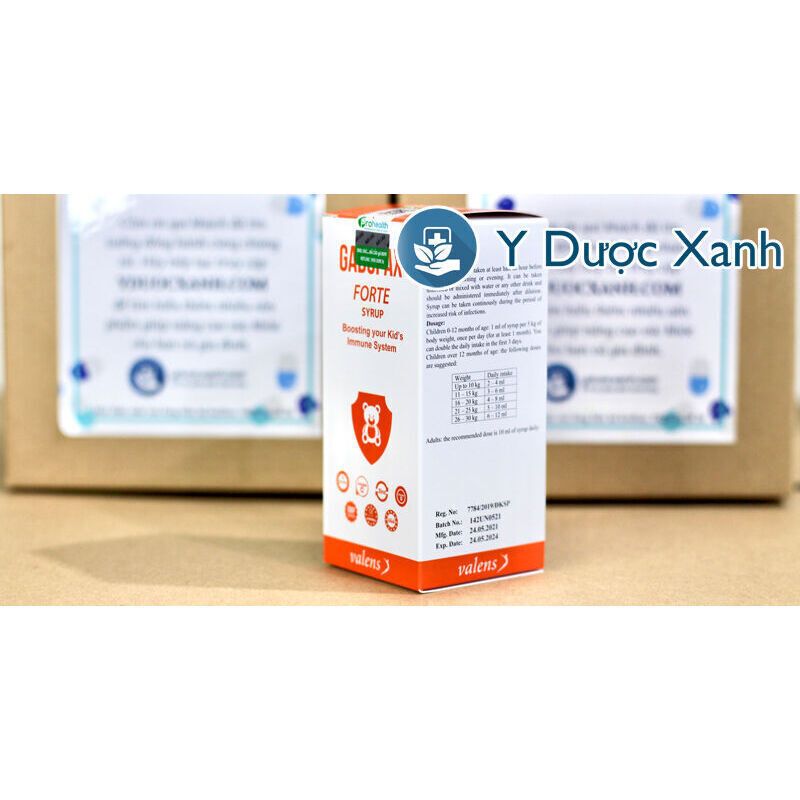 GADOPAX FORTE, 100ml, Siro tăng sức đề kháng cho bé, trẻ sơ sinh của Slovenia