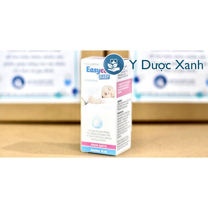 EASYCOL BABY, 15ml, Dung dịch nhỏ giọt bổ sung Enzym Lactase cho bé, trẻ nhỏ của Tây Ban Nha