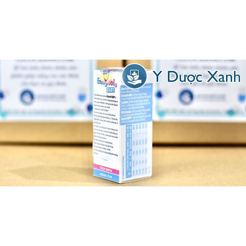 EASYCOL BABY, 15ml, Dung dịch nhỏ giọt bổ sung Enzym Lactase cho bé, trẻ nhỏ của Tây Ban Nha