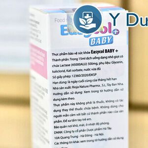 EASYCOL BABY, 15ml, Dung dịch nhỏ giọt bổ sung Enzym Lactase cho bé, trẻ nhỏ của Tây Ban Nha