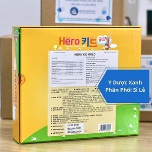 Siro HERO KID GOLD, 30 gói, Siro hỗ trợ biếng ăn, tăng sức đề kháng cho trẻ nhỏ từ 1 tuổi của Hàn Quốc