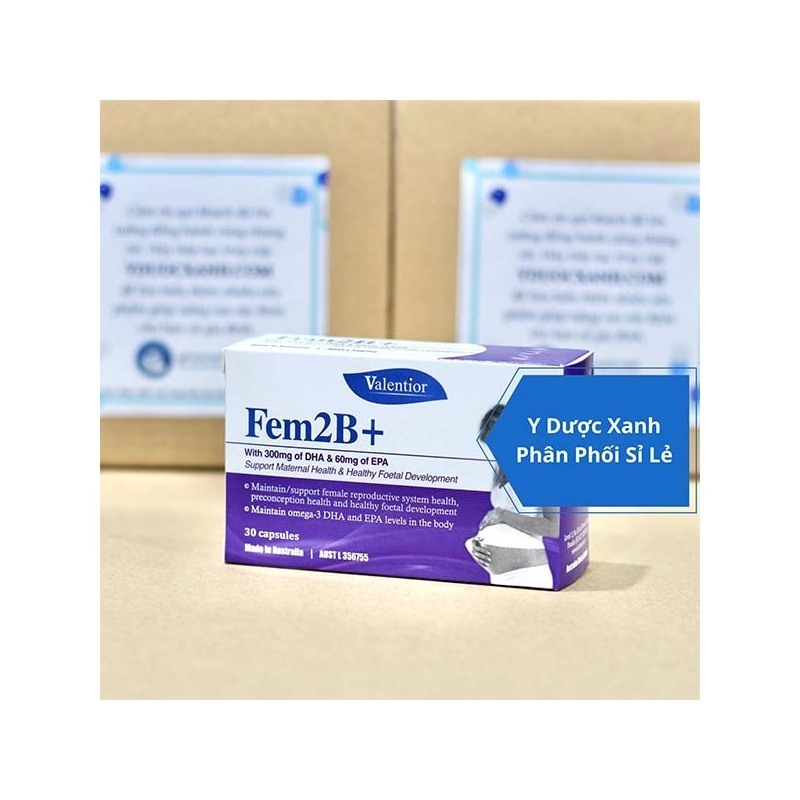 FEM2B+, 30 viên, Viên uống vitamin tổng hợp cho bà bầu của Úc