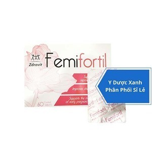 FEMIFORTIL, 60 viên, Viên uống bổ trứng, Hỗ trợ và tăng cường khả năng thụ thai ở nữ giới của Ba Lan