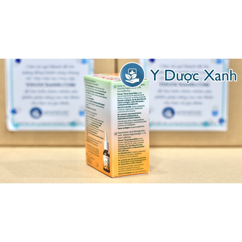 OTOSAN NASAL SPRAY BABY, 30ml, Otosan xịt mũi, vệ sinh mũi cho bé, trẻ sơ sinh của Ý