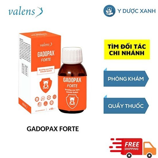 GADOPAX FORTE, 100ml, Siro tăng sức đề kháng cho bé, trẻ sơ sinh của Slovenia