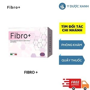 FIBRO + 30 viên, Viên uống điều hòa kinh nguyệt, cân bằng nội tiết tố cho phụ nữ của Ý
