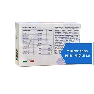 FIBRO + 30 viên, Viên uống điều hòa kinh nguyệt, cân bằng nội tiết tố cho phụ nữ của Ý