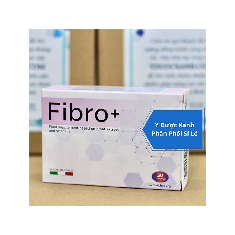 FIBRO + 30 viên, Viên uống điều hòa kinh nguyệt, cân bằng nội tiết tố cho phụ nữ của Ý