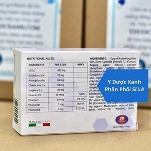 FIBRO + 30 viên, Viên uống điều hòa kinh nguyệt, cân bằng nội tiết tố cho phụ nữ của Ý