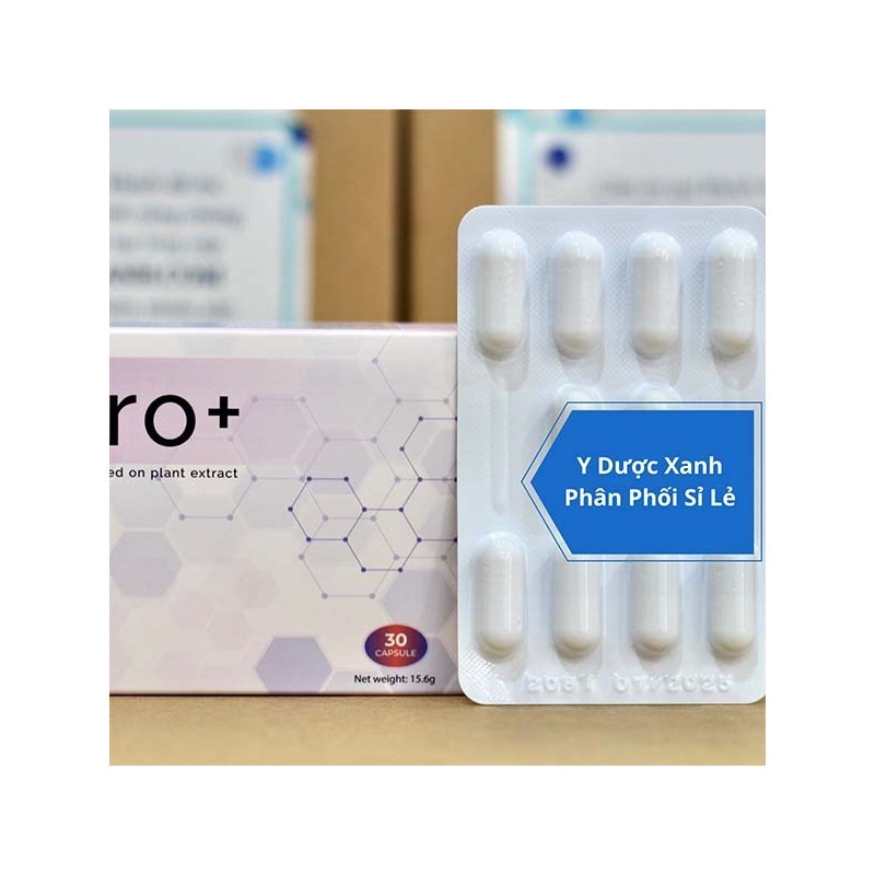 FIBRO + 30 viên, Viên uống điều hòa kinh nguyệt, cân bằng nội tiết tố cho phụ nữ của Ý