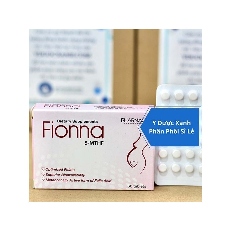 FIONNA, 30 viên, Viên uống bổ sung acid folic cho bầu của Ba Lan