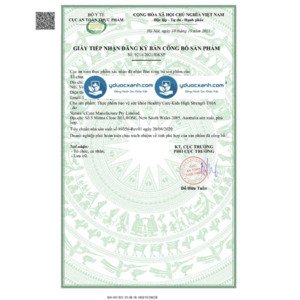 HEALTHY CARE KIDS DHA, Viên uống bổ sung DHA, bổ não, thị lực, thần kinh của Úc