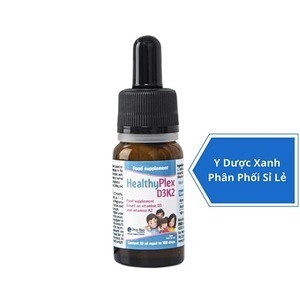 HEALTHYPLEX D3K2, 10ml, Siro nhỏ giọt tăng hấp thu Canxi cho bé, trẻ em của Ý