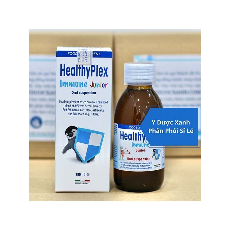 HEALTHYPLEX IMMUNE, Siro tăng đề kháng cho trẻ em từ 1 tuổi của Ý