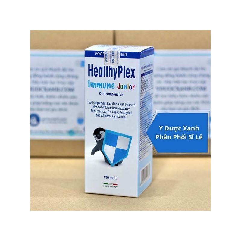 HEALTHYPLEX IMMUNE, Siro tăng đề kháng cho trẻ em từ 1 tuổi của Ý