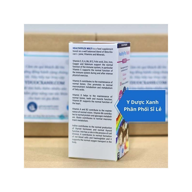 HEALTHYPLEX MULTI SYRUP, 150ml, Siro tăng cường sức đề kháng cho trẻ em, trẻ sơ sinh của Ý